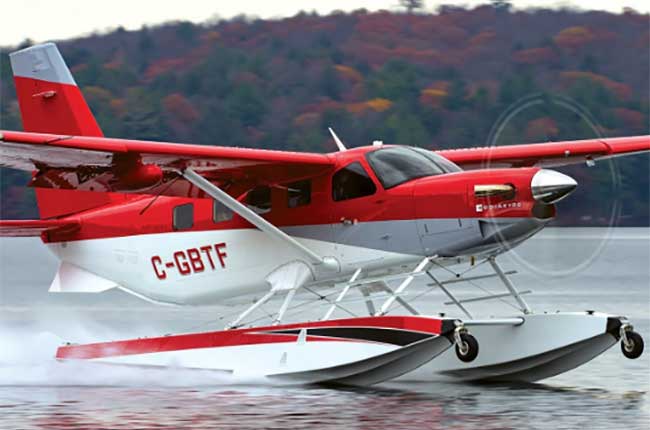 Hydravion Aventure Inc float plane and adventure charter flights from St-Étienne-des-Grès Quebec